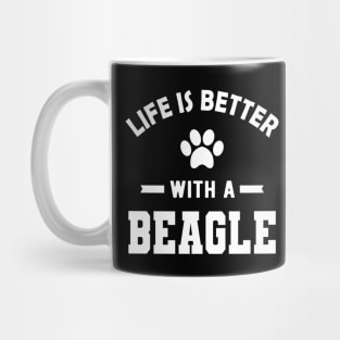 Beagle Dog - Life is better with beagle Mug